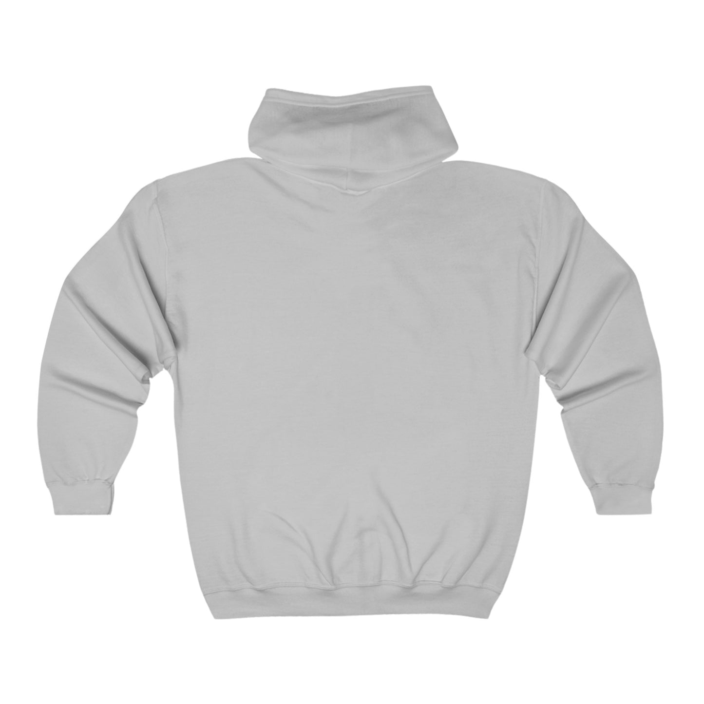 Unisex Full Zip Hooded Sweatshirt