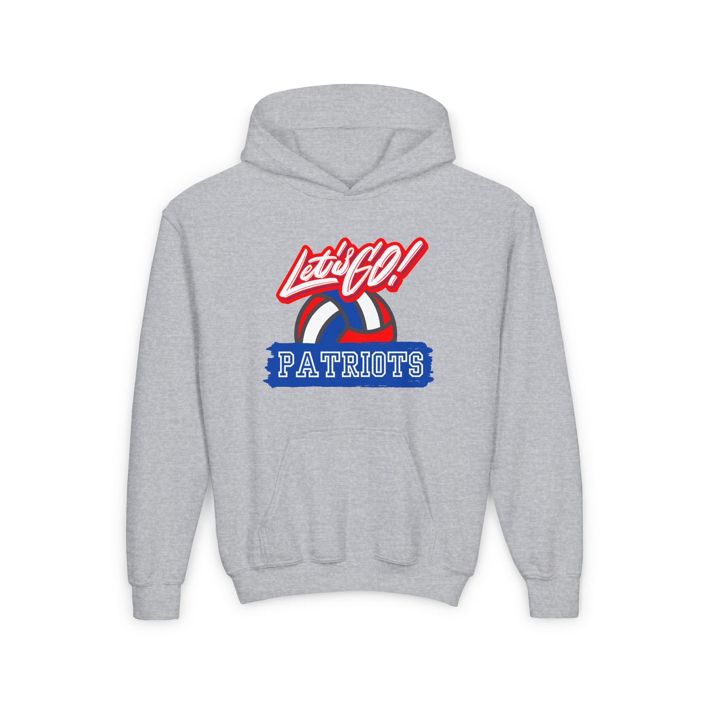 Youth Hooded Volleyall Sweatshirt