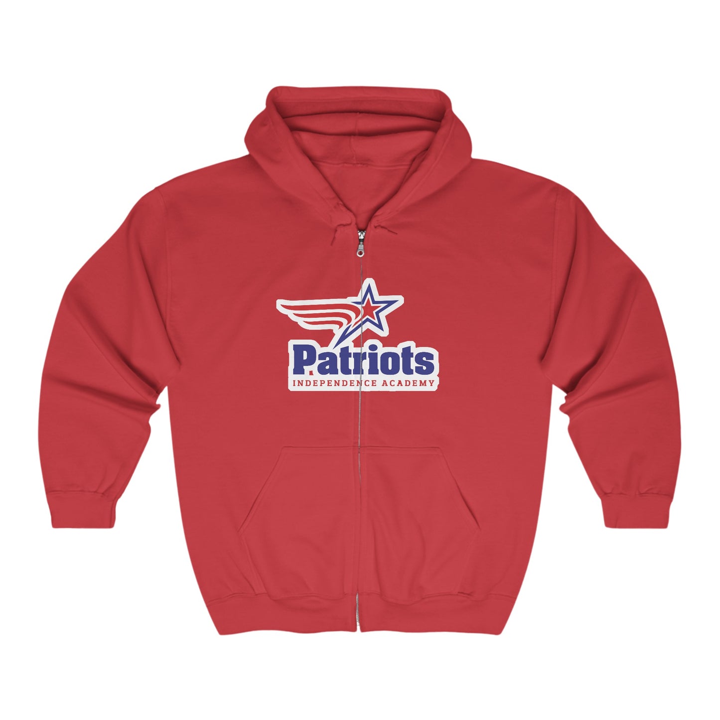 Unisex Full Zip Hooded Sweatshirt